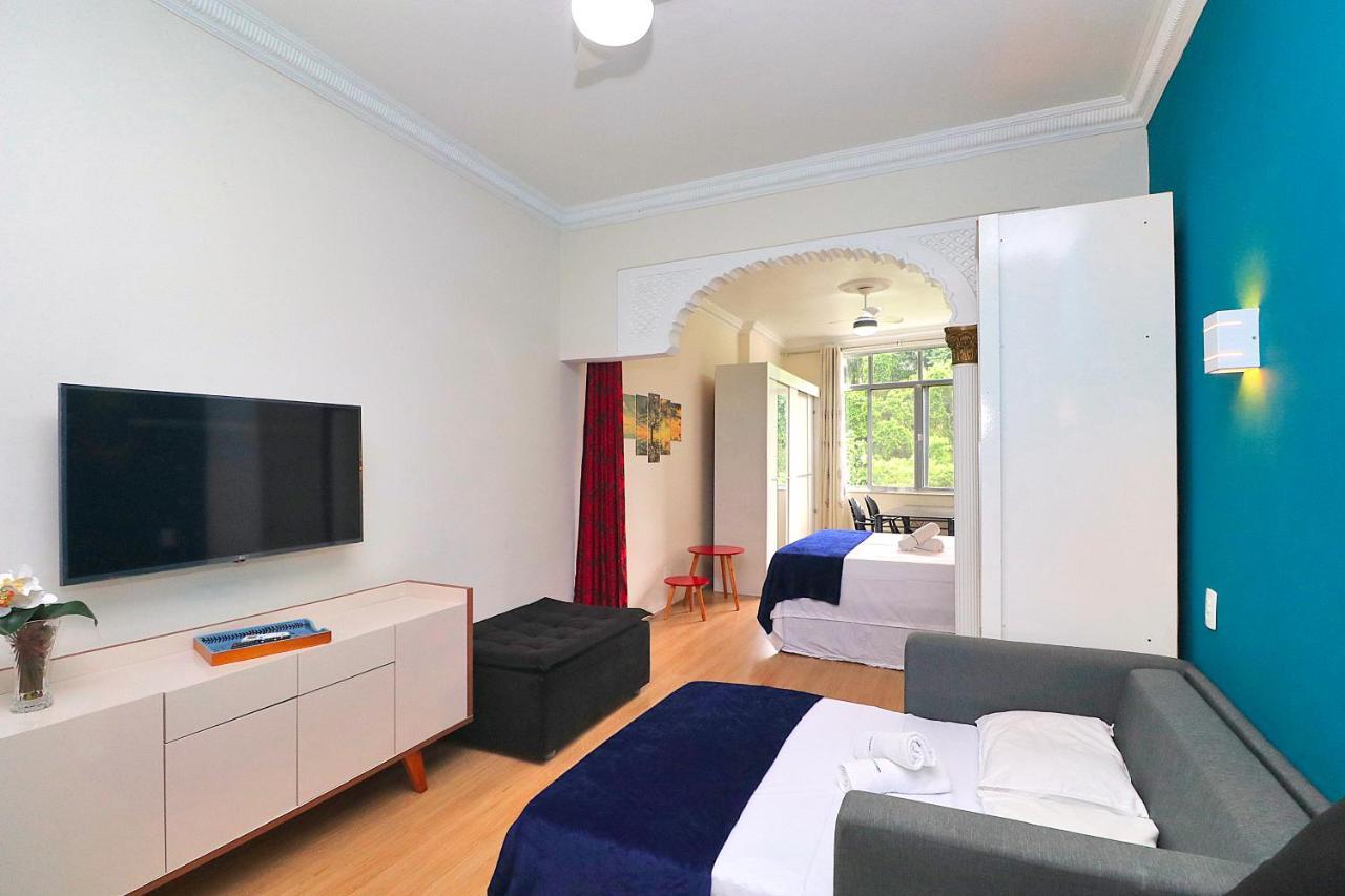 Fantastico 1 Quarto E Sala Em Copacabana Com Vista Para Natureza Apartamento Río de Janeiro